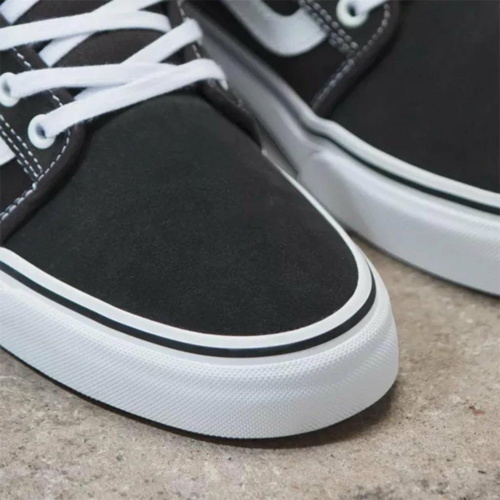 Vans Chukka Low Sidestripe Shoes-Raven/Black 4 Vans Chukka Low Sidestripe Shoes-Raven/Black
