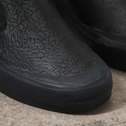 Vans Courage Adams Slip-On BMX Shoes-Black Elephant