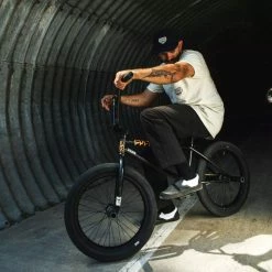 Vans Dak Slip-On BMX Shoes-Dak Black/White