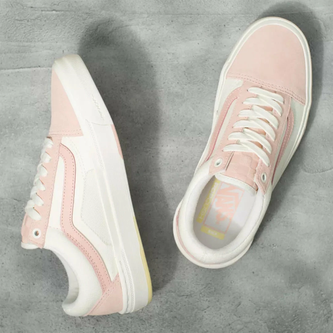 Vans Old Skool Angie Marino BMX Shoes-Peach/Marshmallow 3 Vans Old Skool Angie Marino BMX Shoes-Peach/Marshmallow