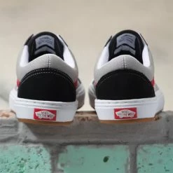 Vans Old Skool BMX Shoes-Black/Gray/Red