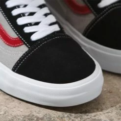Vans Old Skool BMX Shoes-Black/Gray/Red