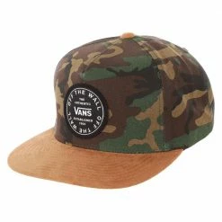 Hats Vans Old Skool Circle Snapback Hat