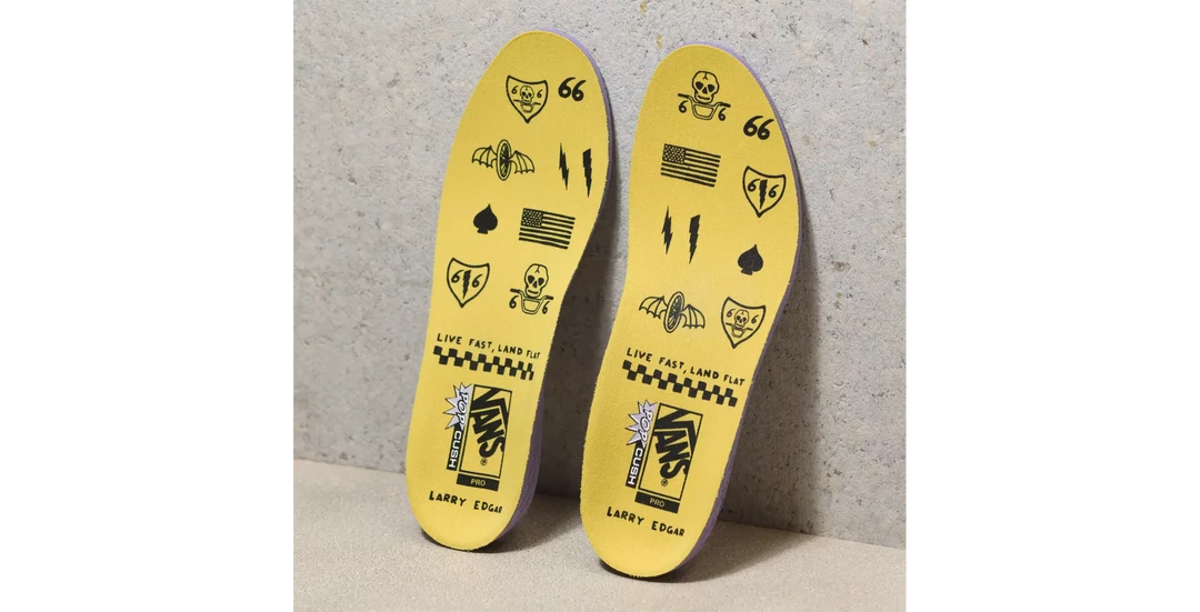 Vans Old Skool Pro Larry Edgar BMX Shoe-Black/Yellow SHOES 2 Vans Old Skool Pro Larry Edgar BMX Shoe-Black/Yellow SHOES