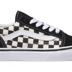 Vans Old Skool Primary Kids Shoe-Black/White Checkerboard