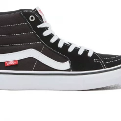 Vans Sk8-Hi Pro BMX Shoes-Black/White