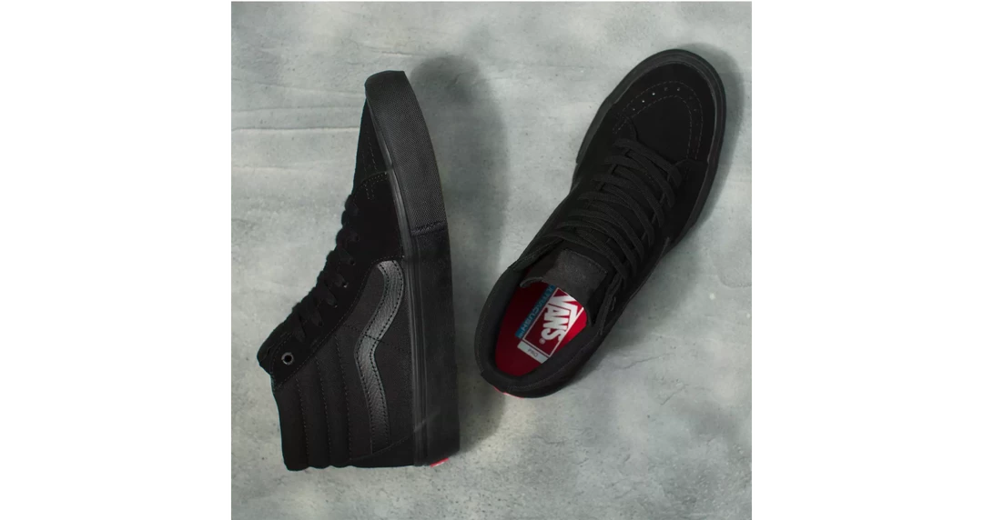 Vans Sk8-Hi Pro Shoes-Blackout 2 Vans Sk8-Hi Pro Shoes-Blackout