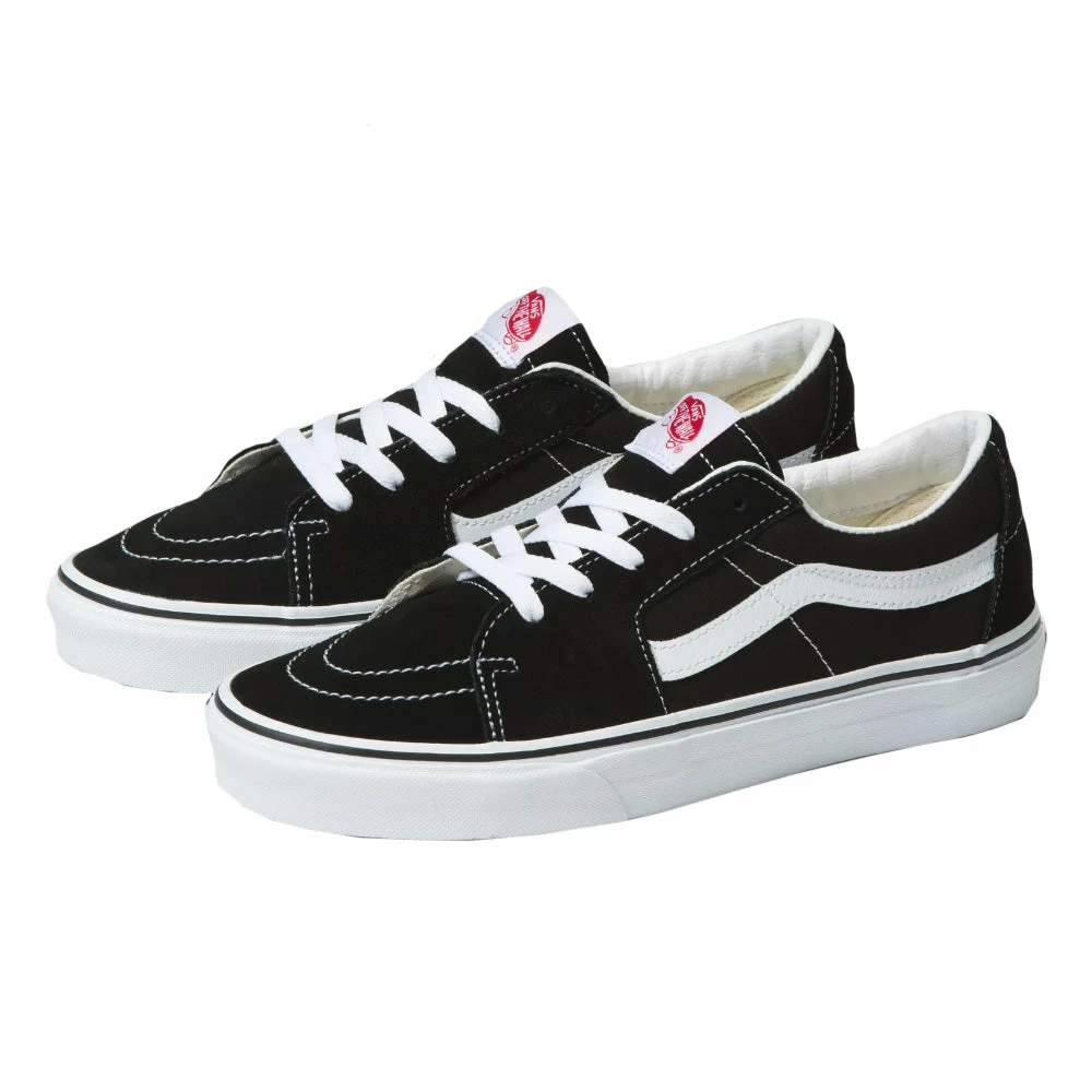Vans SK8-Low Shoes-Black/White 1 Vans SK8-Low Shoes-Black/White