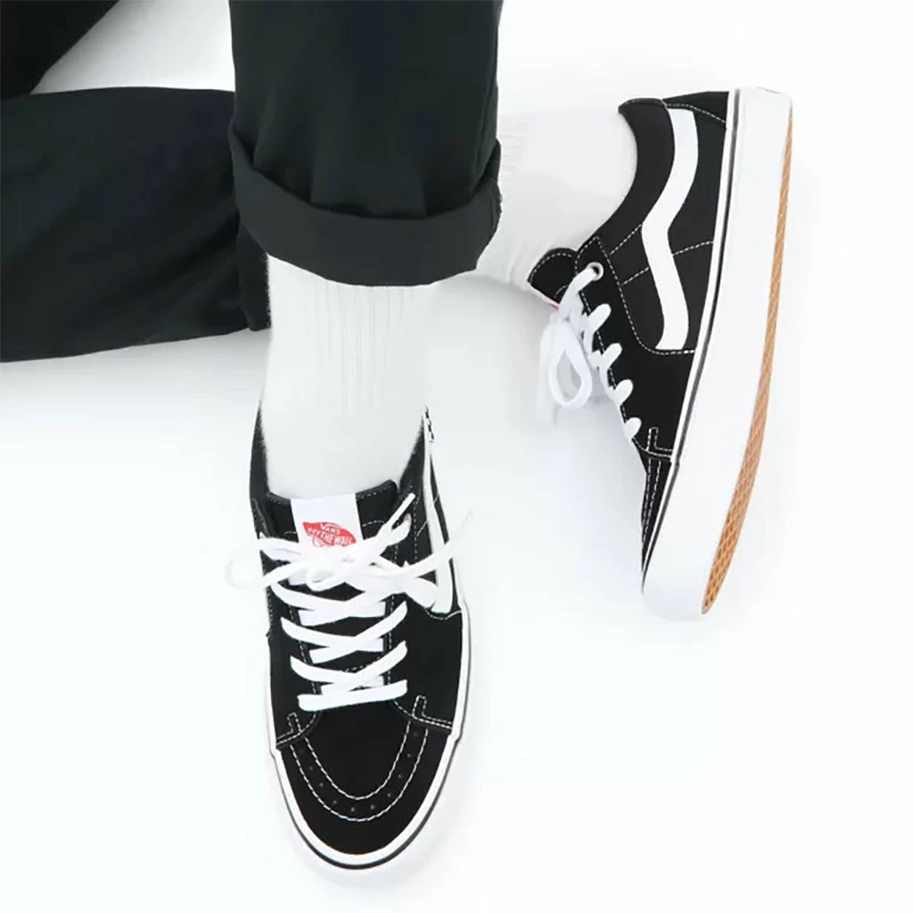 Vans SK8-Low Shoes-Black/White 9 Vans SK8-Low Shoes-Black/White