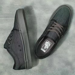 Vans Skate Chukka Low BMX Shoes-Denim Black/Pewter