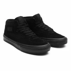 Vans Skate Half Cab BMX Shoes-Black/Black