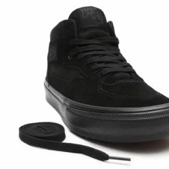 Vans Skate Half Cab BMX Shoes-Black/Black