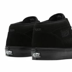 Vans Skate Half Cab BMX Shoes-Black/Black