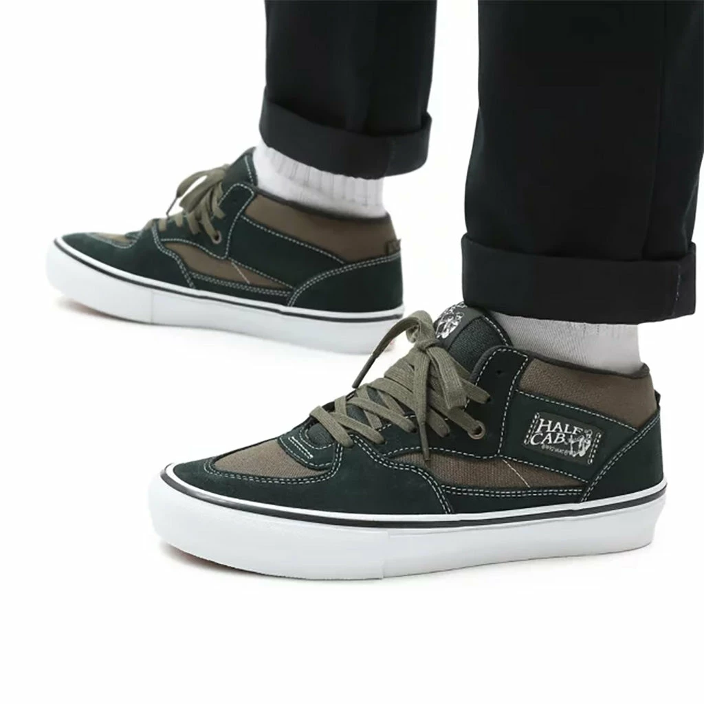 Vans Skate Half Cab BMX Shoes-Scarab/Military 9 Vans Skate Half Cab BMX Shoes-Scarab/Military