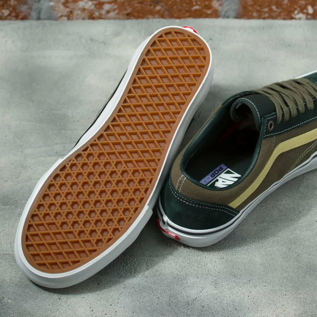 Vans Skate Old Skool BMX Shoes-Scarab/Military 4 Vans Skate Old Skool BMX Shoes-Scarab/Military