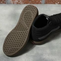 Vans Skate Sk8-Hi BMX Shoes-Black/Dark Gum