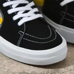 Vans Skate SK8-High BMX Shoes-Black/Gray/Gold