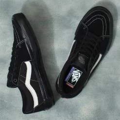 Vans Skate SK8-Low BMX Shoes-Black/Marshmallow