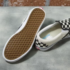 Vans Slip-On Pro Shoe-Black/White Checkerboard SHOES 9 Vans Slip-On Pro Shoe-Black/White Checkerboard SHOES