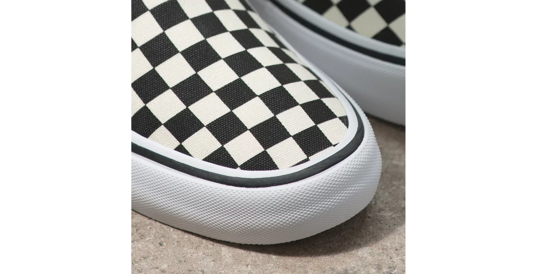 Vans Slip-On Pro Shoe-Black/White Checkerboard SHOES 6 Vans Slip-On Pro Shoe-Black/White Checkerboard SHOES