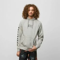 APPAREL Vans Versa Standard Pullover Hoodie-Cement Heather