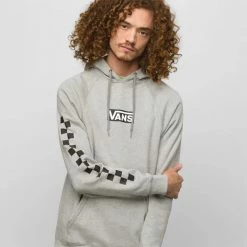 APPAREL Vans Versa Standard Pullover Hoodie-Cement Heather