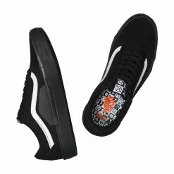 Vans X Cult Old Skool Pro BMX Shoes-Black/Black