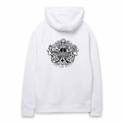 Vans X Dan Lacey Versa Standard Pullover Hoodie-White APPAREL