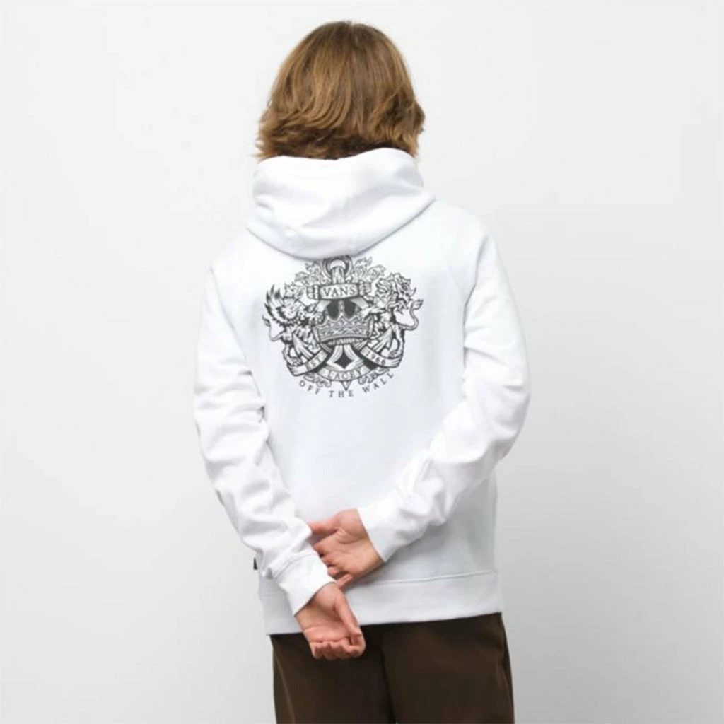 Vans X Dan Lacey Versa Standard Pullover Hoodie-White APPAREL 4 Vans X Dan Lacey Versa Standard Pullover Hoodie-White APPAREL