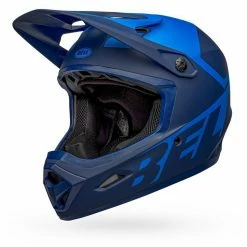 PROTECTIVE GEAR Bell Transfer Helmet-Matte Blue/Dark Blue