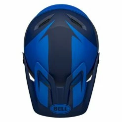 PROTECTIVE GEAR Bell Transfer Helmet-Matte Blue/Dark Blue