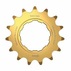 Box Hex Lab 3/32" Titanium Cog COMPONENTS 41 Box Hex Lab 3/32