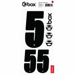 Box Two Number Sticker Set 0-9 25 Box Two Number Sticker Set 0-9