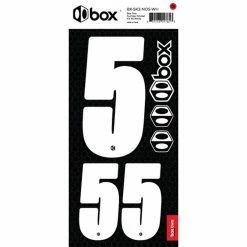 Box Two Number Sticker Set 0-9 35 Box Two Number Sticker Set 0-9