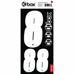 Box Two Number Sticker Set 0-9 38 Box Two Number Sticker Set 0-9