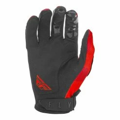 Fly Racing Kinetic K221 BMX Race Gloves-Red/Black