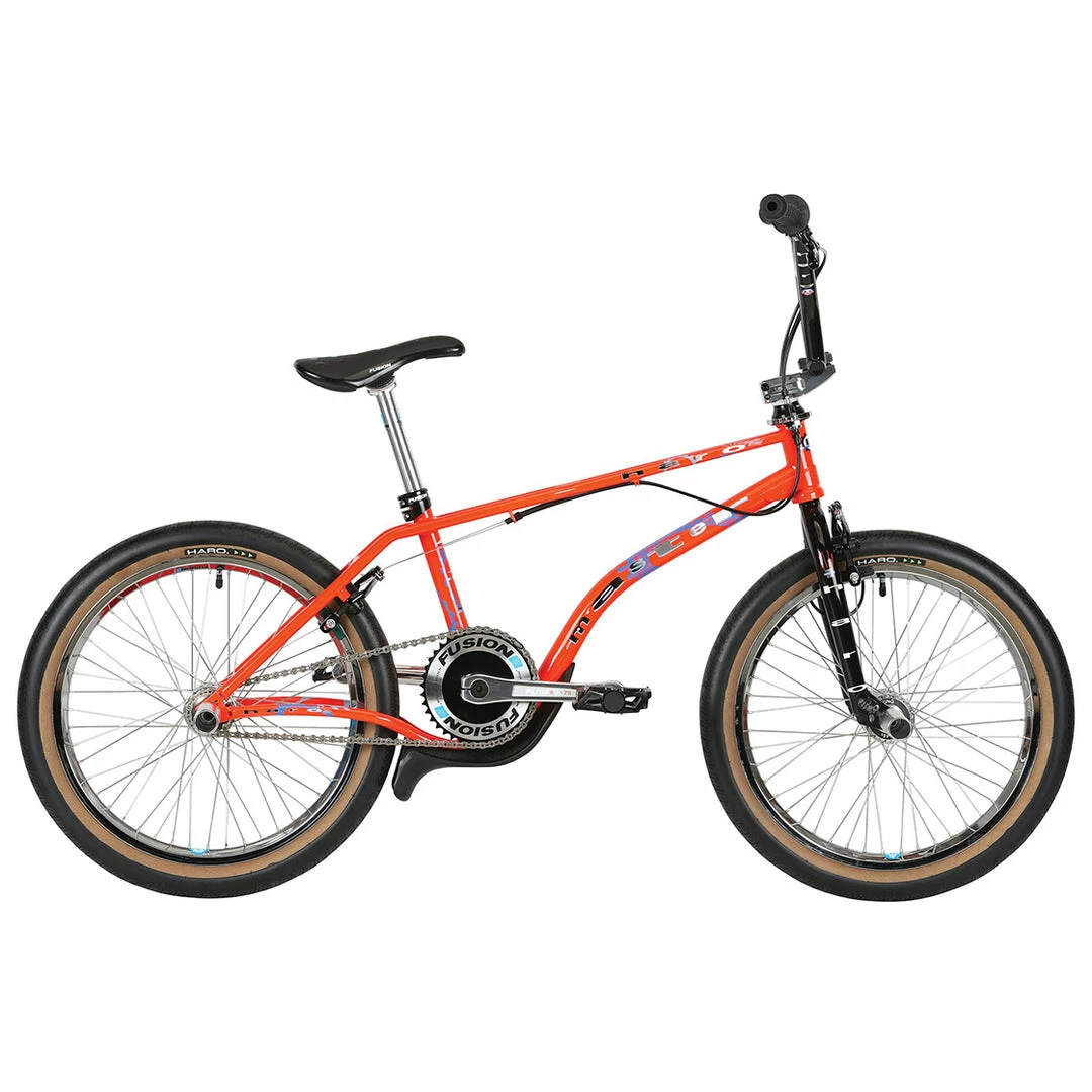 Haro Lineage Air Master 20.5"TT BMX Freestyle Bike-Neon Red 1 Haro Lineage Air Master 20.5"TT BMX Freestyle Bike-Neon Red