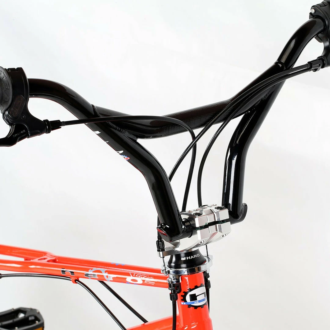 Haro Lineage Air Master 20.5"TT BMX Freestyle Bike-Neon Red 2 Haro Lineage Air Master 20.5"TT BMX Freestyle Bike-Neon Red