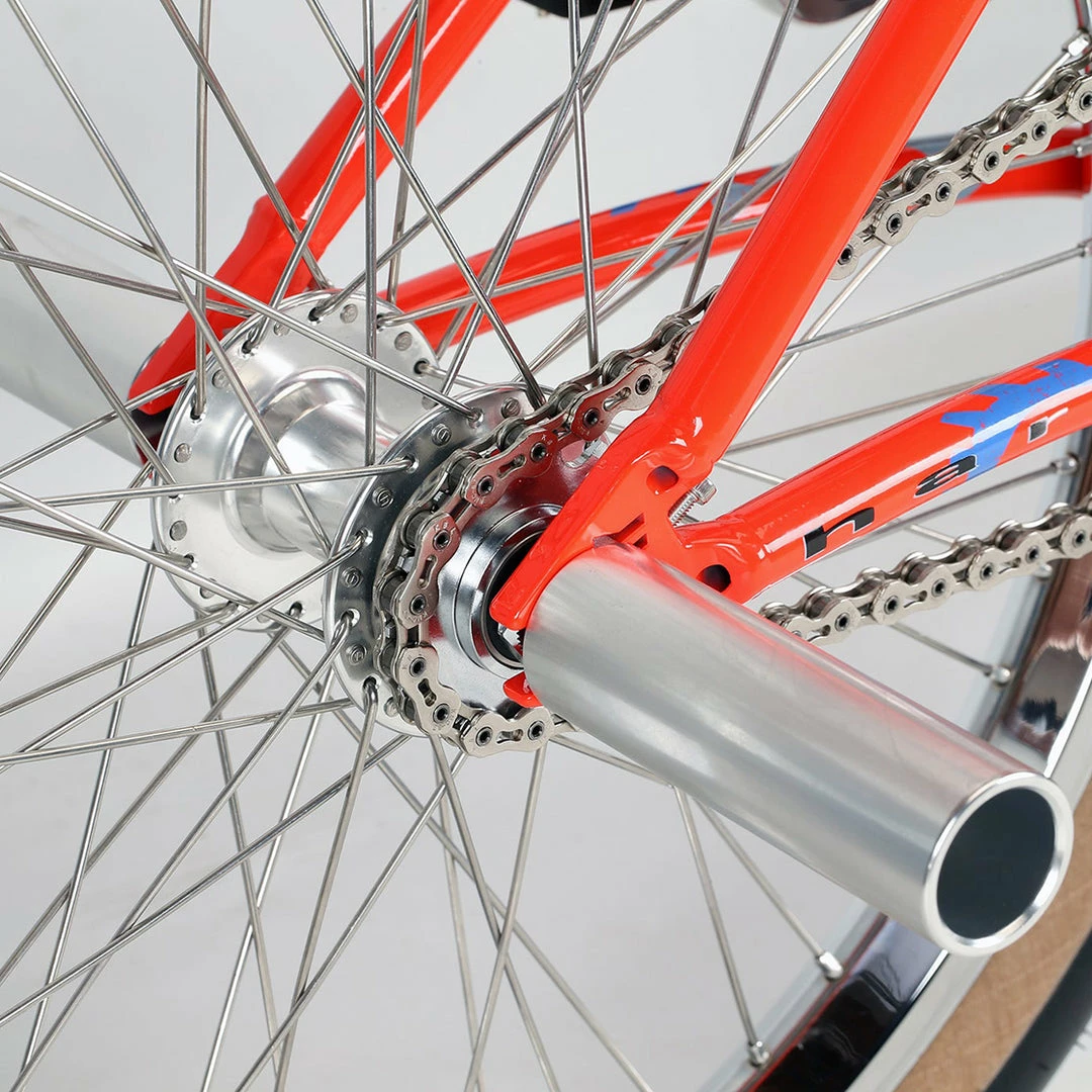 Haro Lineage Air Master 20.5"TT BMX Freestyle Bike-Neon Red 11 Haro Lineage Air Master 20.5"TT BMX Freestyle Bike-Neon Red