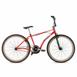 BIKES Haro Lineage Air Master 26" BMX Freestyle Bike-Neon Red