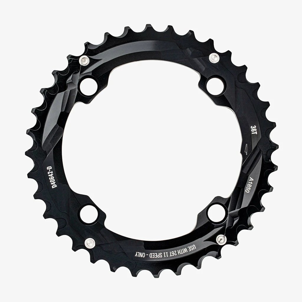 Race Face COMPONENTS RaceFace Cinch 4-Bolt 104/64BCD Spider-Black 2 Race Face COMPONENTS RaceFace Cinch 4-Bolt 104/64BCD Spider-Black