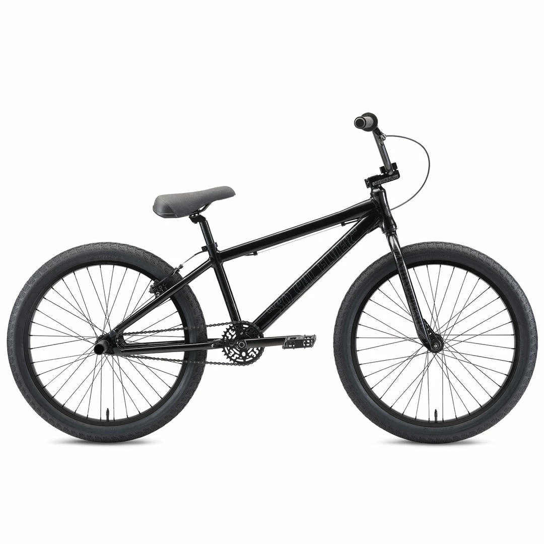SE So Cal Flyer 24" BMX Freestyle Bike-Stealth Mode Black FREESTYLE BIKES 4 SE So Cal Flyer 24" BMX Freestyle Bike-Stealth Mode Black FREESTYLE BIKES