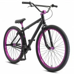 SE Big Flyer 29" BMX Freestyle Bike-Stealth Mode/Purple Ano BIKES
