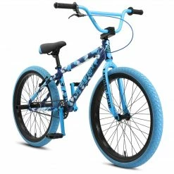 SE So Cal Flyer 24" BMX Freestyle Bike-Blue Camo