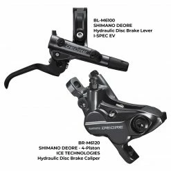 Shimano Deore M6120 Hydraulic Disc Brake And Lever COMPONENTS