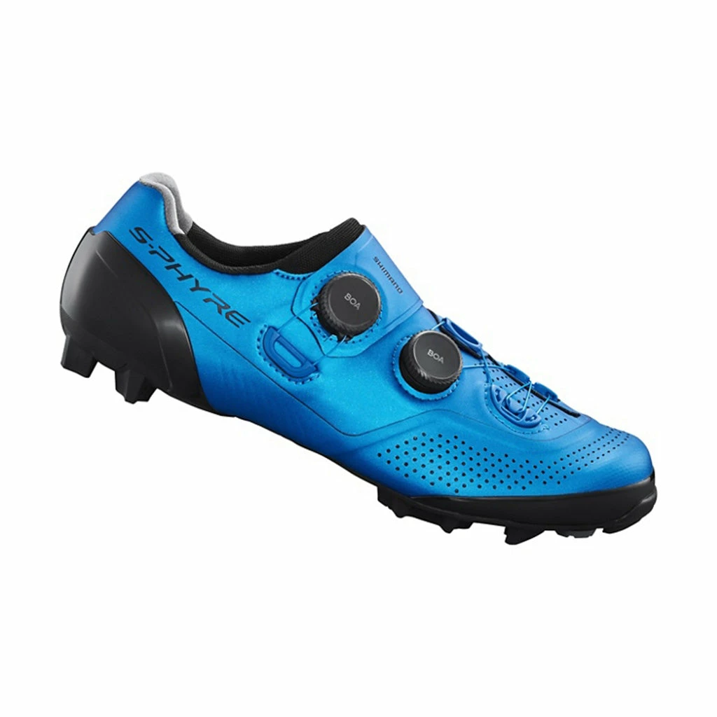 SHOES Shimano XC902 S-Phyre Bike Shoe-Blue 6 SHOES Shimano XC902 S-Phyre Bike Shoe-Blue