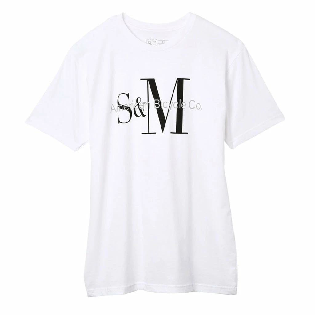 S&M Decline T-Shirt-White APPAREL 1 S&M Decline T-Shirt-White APPAREL
