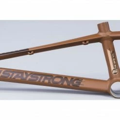 FRAMES Stay Strong For Life V3 BMX Race Frame-Coffee