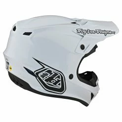 Troy Lee Designs SE4 Polyacrylite MIPS Mono Helmet-White