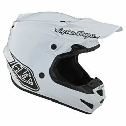 Troy Lee Designs SE4 Polyacrylite MIPS Mono Helmet-White